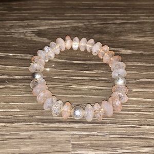 crystal beaded bracelet